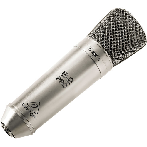 Behringer b-2 pro micrófono condensador con diafragma gold-Sputtered doble